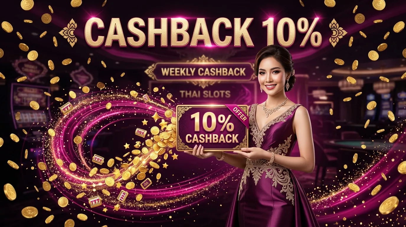 คืนยอดเสีย 10% สล็อต 777 ทุกสัปดาห์